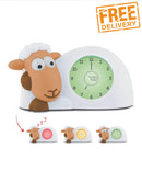 Zazu Sam The Lamb Sleep Trainer and Night Light - More Colours Available