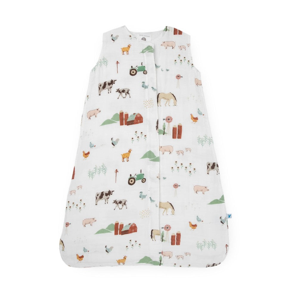 Little Unicorn 1.0 TOG Cotton Muslin Sleeping Bag