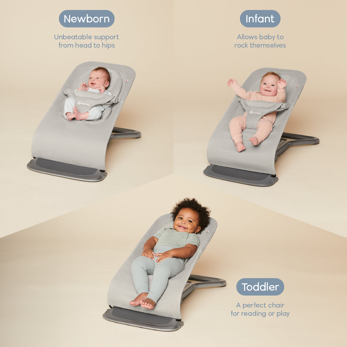Ergobaby Evolve 3 in 1 Bouncer Mesh