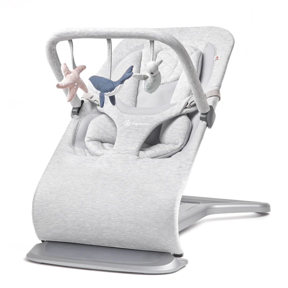 Ergobaby Evolve 3 in 1 Bouncer Ocean Toy Bar