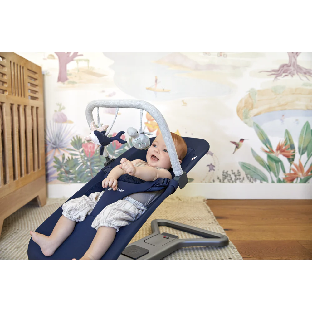 Ergobaby Evolve 3 in 1 Bouncer Ocean Toy Bar