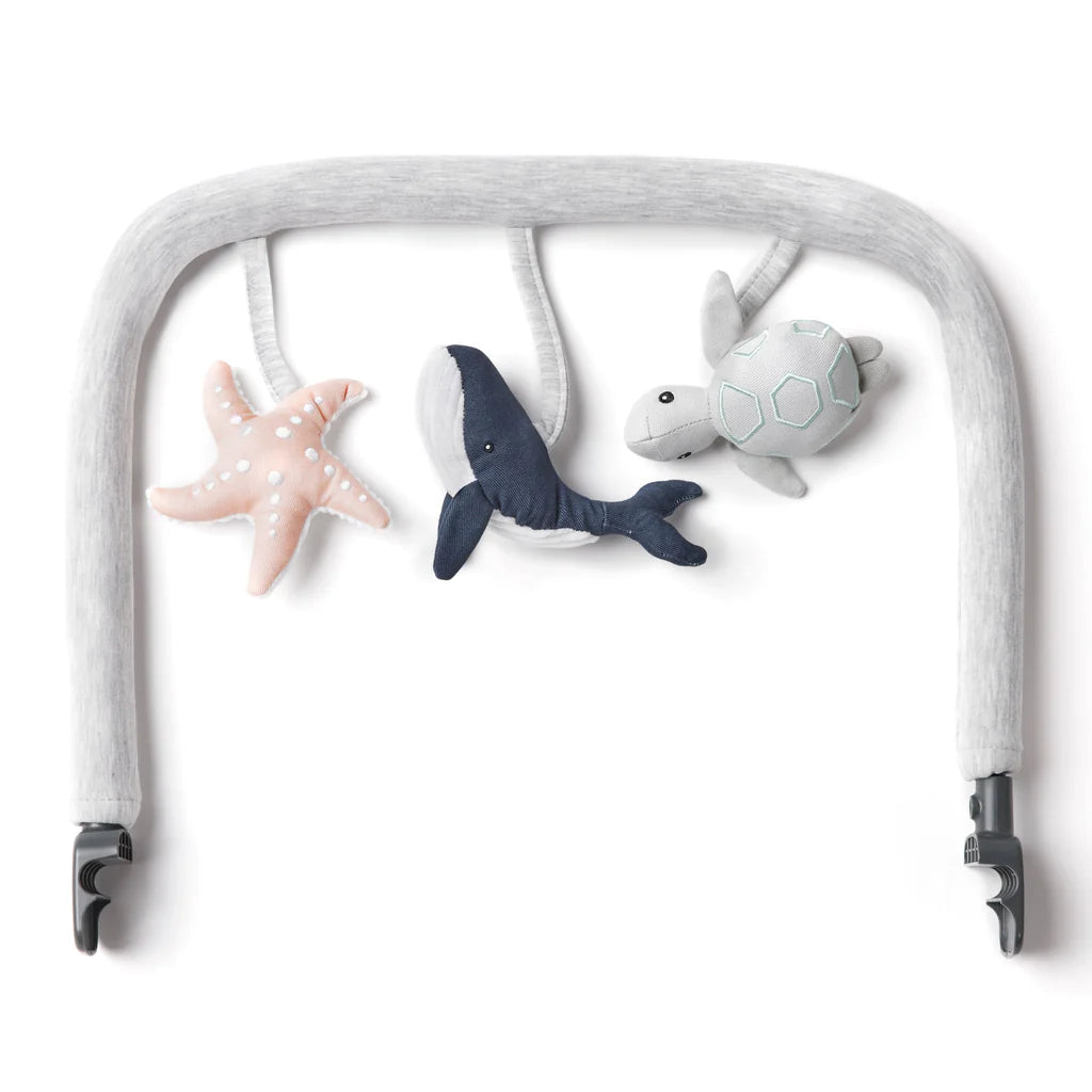 Ergobaby Evolve 3 in 1 Bouncer Ocean Toy Bar
