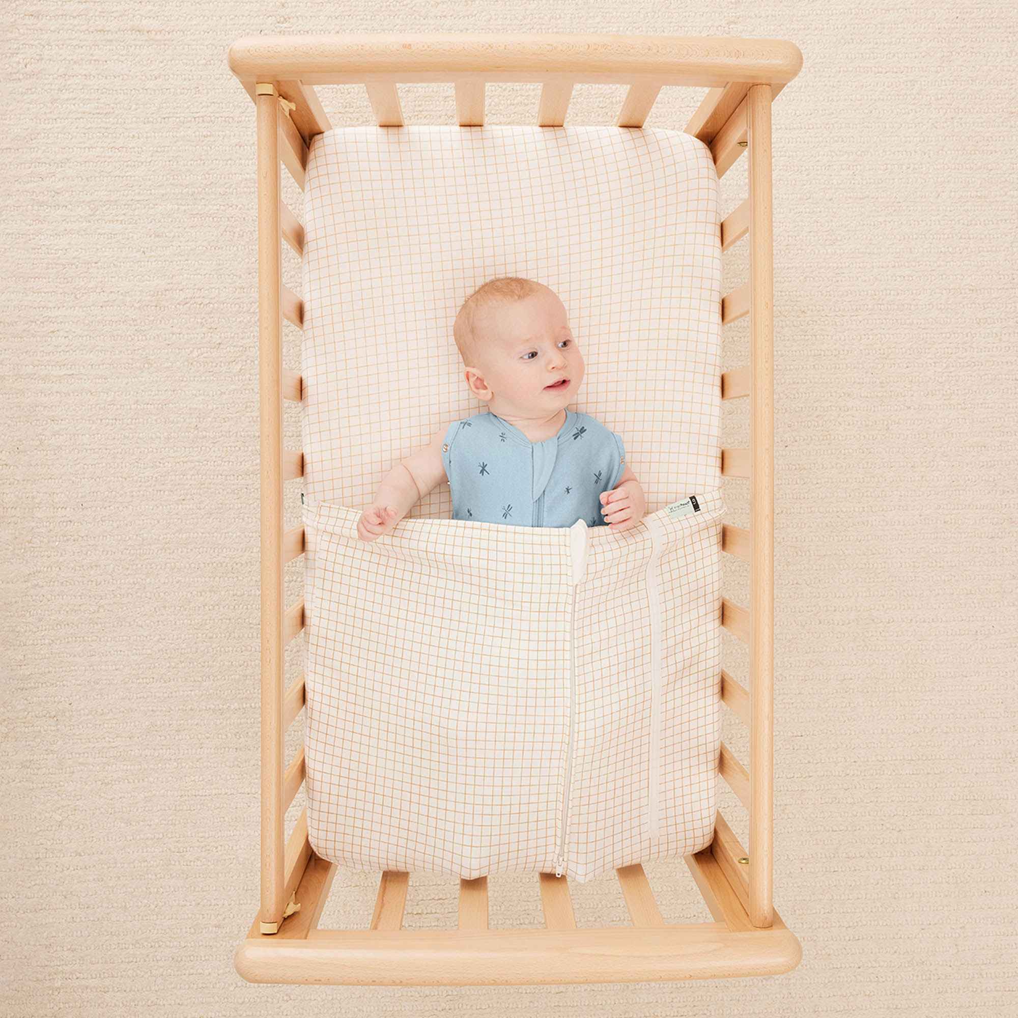 ergoPouch HugMe Blanket for Cot (1.0/2.5 TOG)