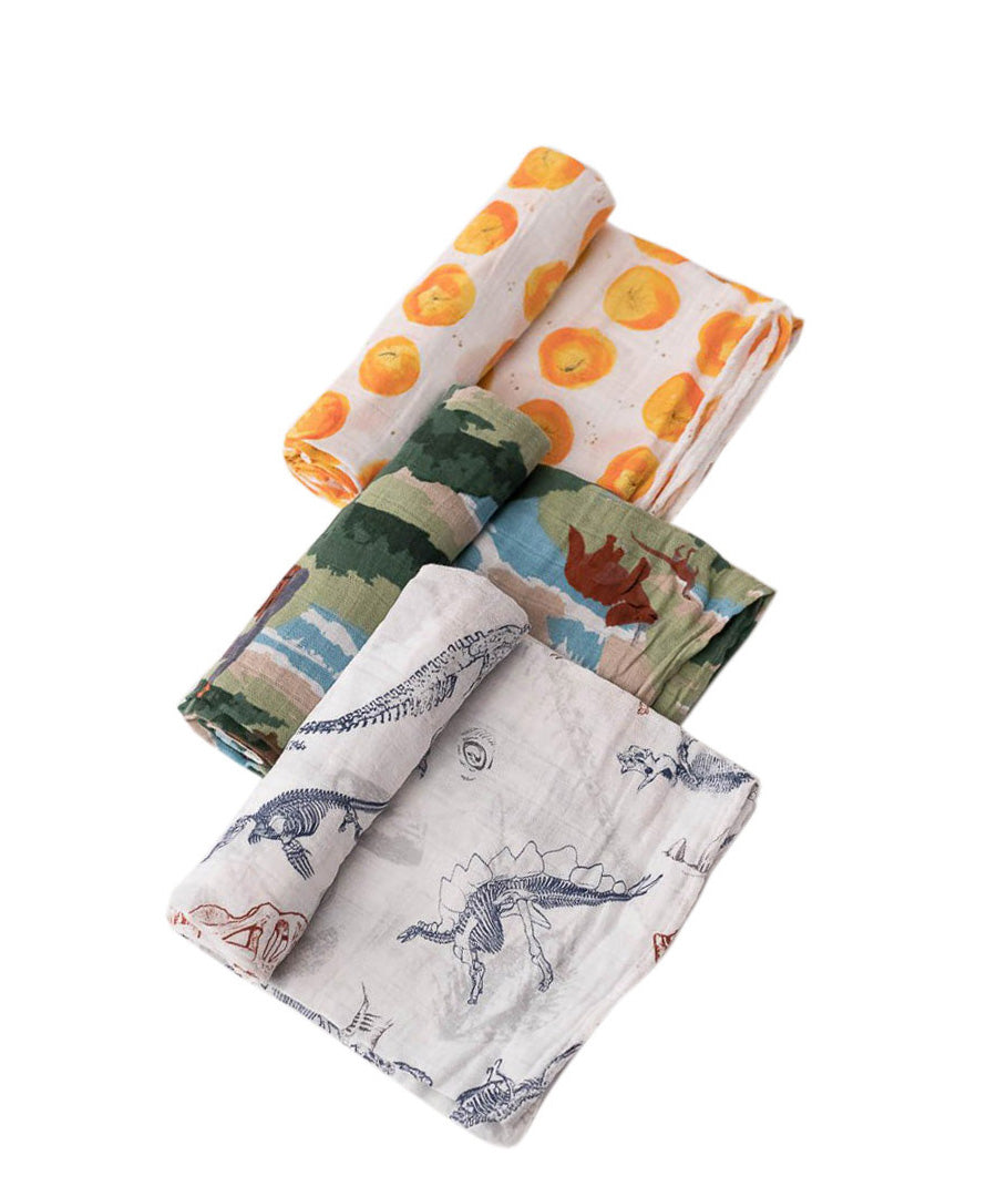 Little Unicorn Muslin Swaddles 3 Pack