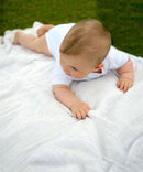 Little Bamboo Muslin Wrap 3 Pack - Natural
