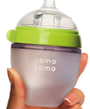 Comotomo Natural Silicone Baby Bottle 150ml 2 Pack - Green