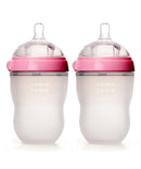 Comotomo Natural Silicone Baby Bottle 250ml 2 Pack