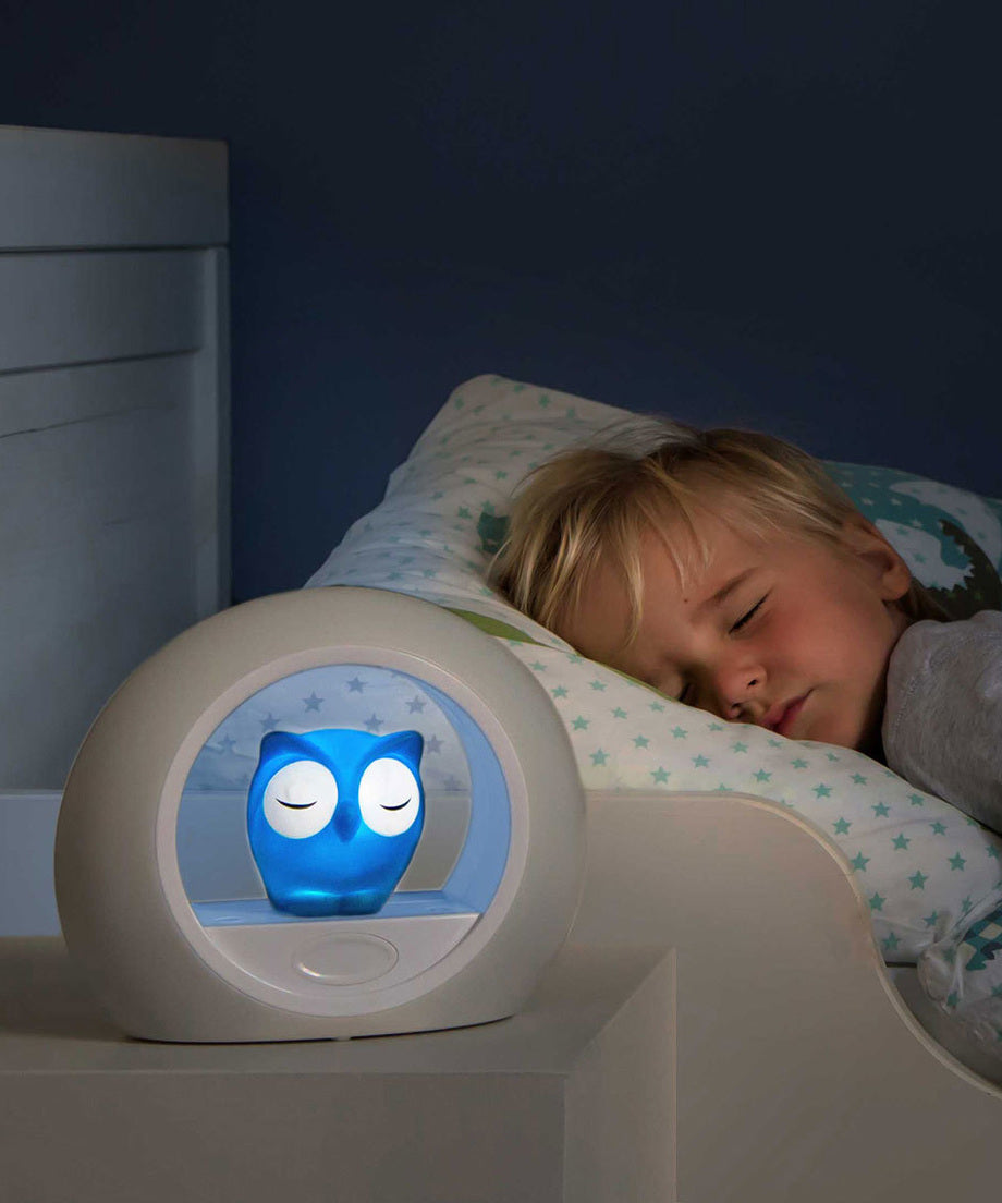 Zazu Lou the Owl Nightlight - Blue