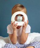 Zazu Lou the Owl Nightlight - Grey