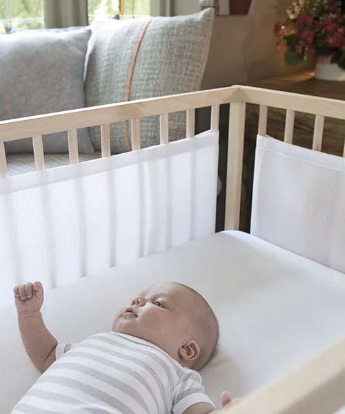 Airwrap Cot Liner Mesh 4 Sides White