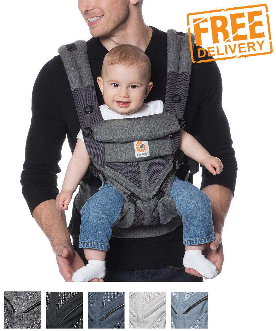 Ergobaby Omni Classic Mesh Baby Carrier (Formerly Omni 360) - More Colours Available