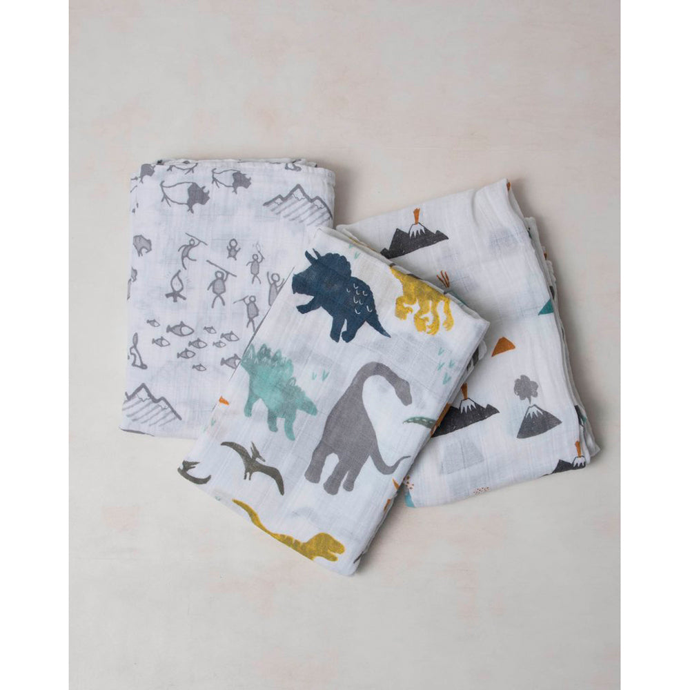 Little Unicorn Muslin Swaddles 3 Pack