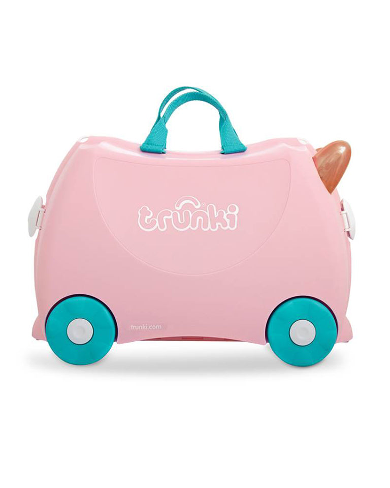 Trunki Ride-On Suitcase - Flossi Flamingo