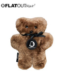 FLATOUT Sheepskin Bear - Chocolate