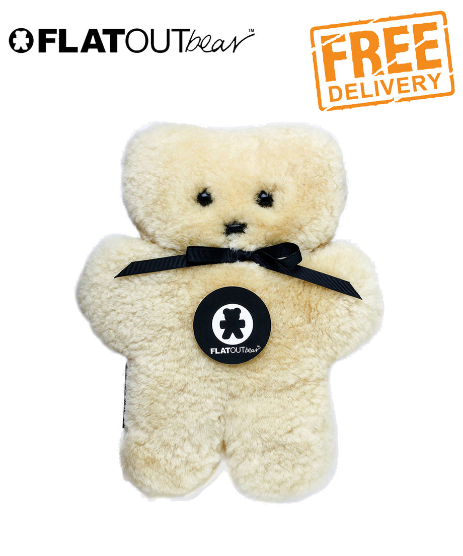 FLATOUT Sheepskin Bear - Honey