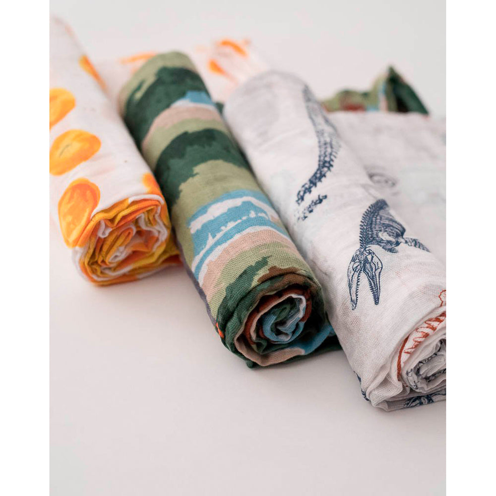 Little Unicorn Muslin Swaddles 3 Pack