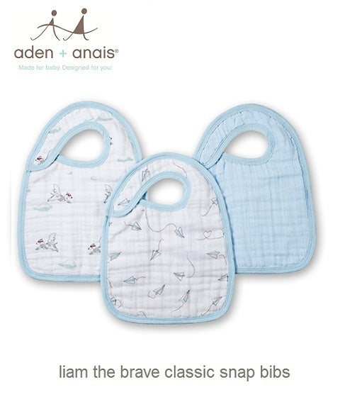 Aden+ Anais Classic Snap Bibs 3 Pack