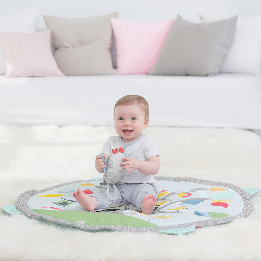 Skip Hop Treetop Friends Activity Gym - Grey/ Pastel