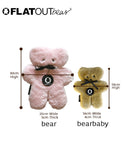 FLATOUT Sheepskin Bear - Latte