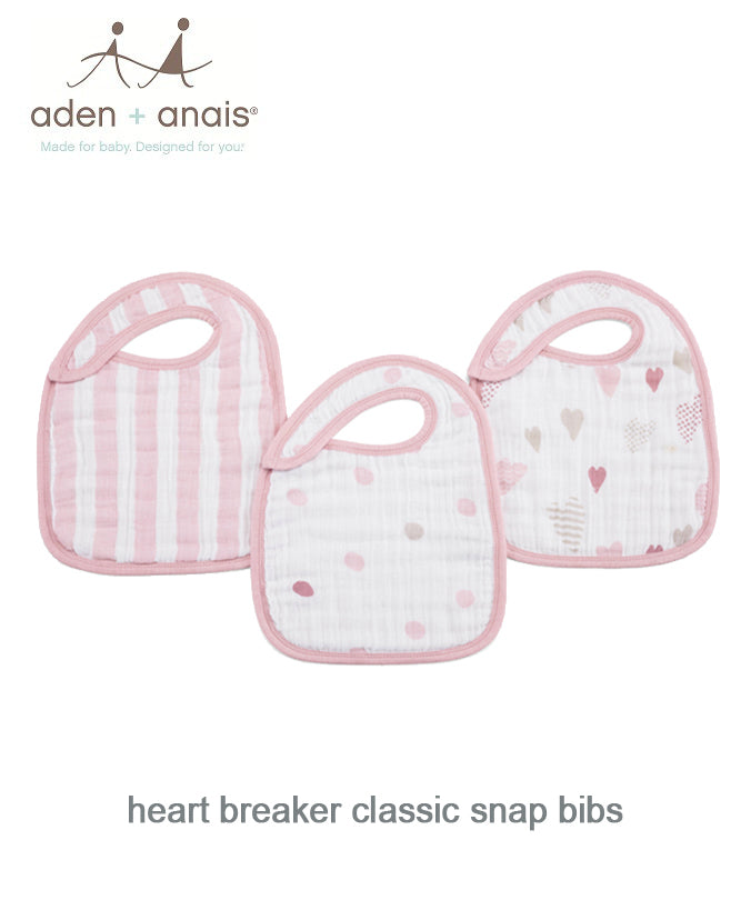 Aden+ Anais Classic Snap Bibs 3 Pack