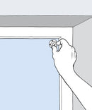 easynight Blackout Blind - Black
