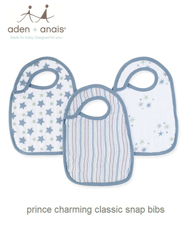 Aden+ Anais Classic Snap Bibs 3 Pack