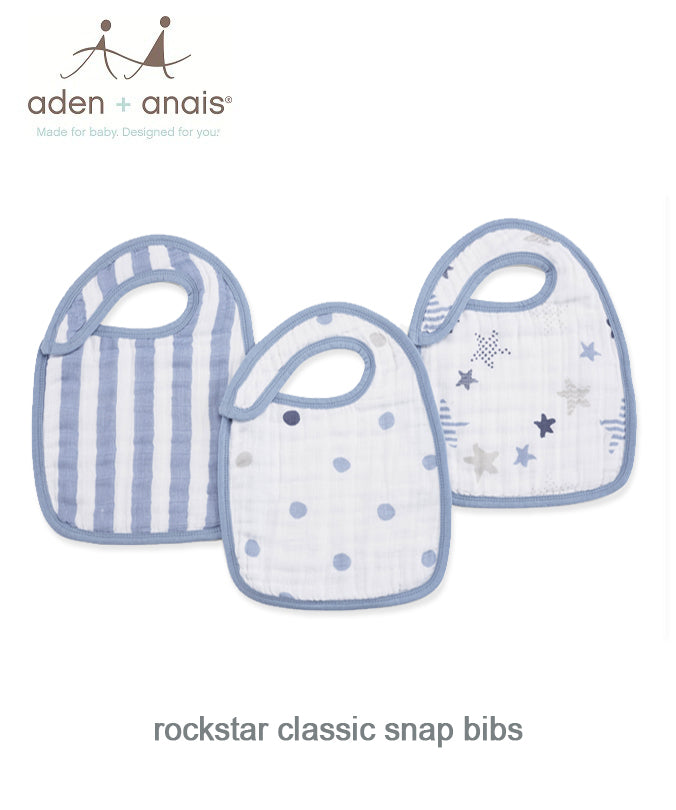 Aden+ Anais Classic Snap Bibs 3 Pack
