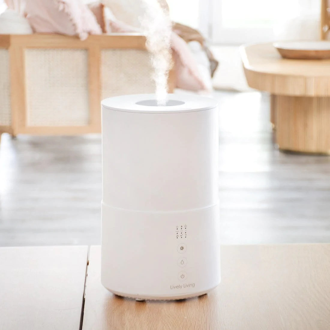 Air Purifier with Sterilization Mode + Free Breath Blend oil by Lively Living