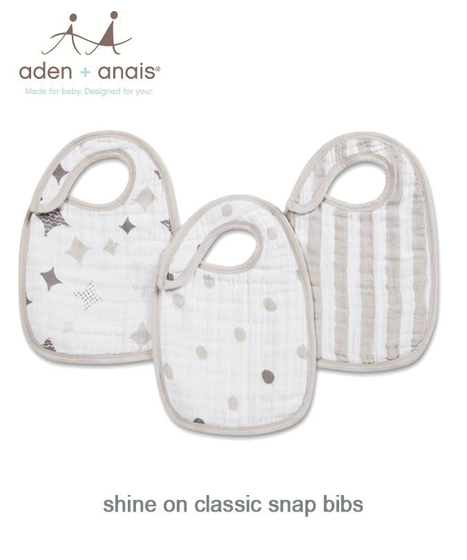 Aden+ Anais Classic Snap Bibs 3 Pack