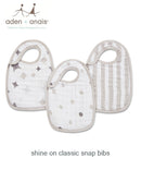 Aden+ Anais Classic Snap Bibs 3 Pack Various Prints