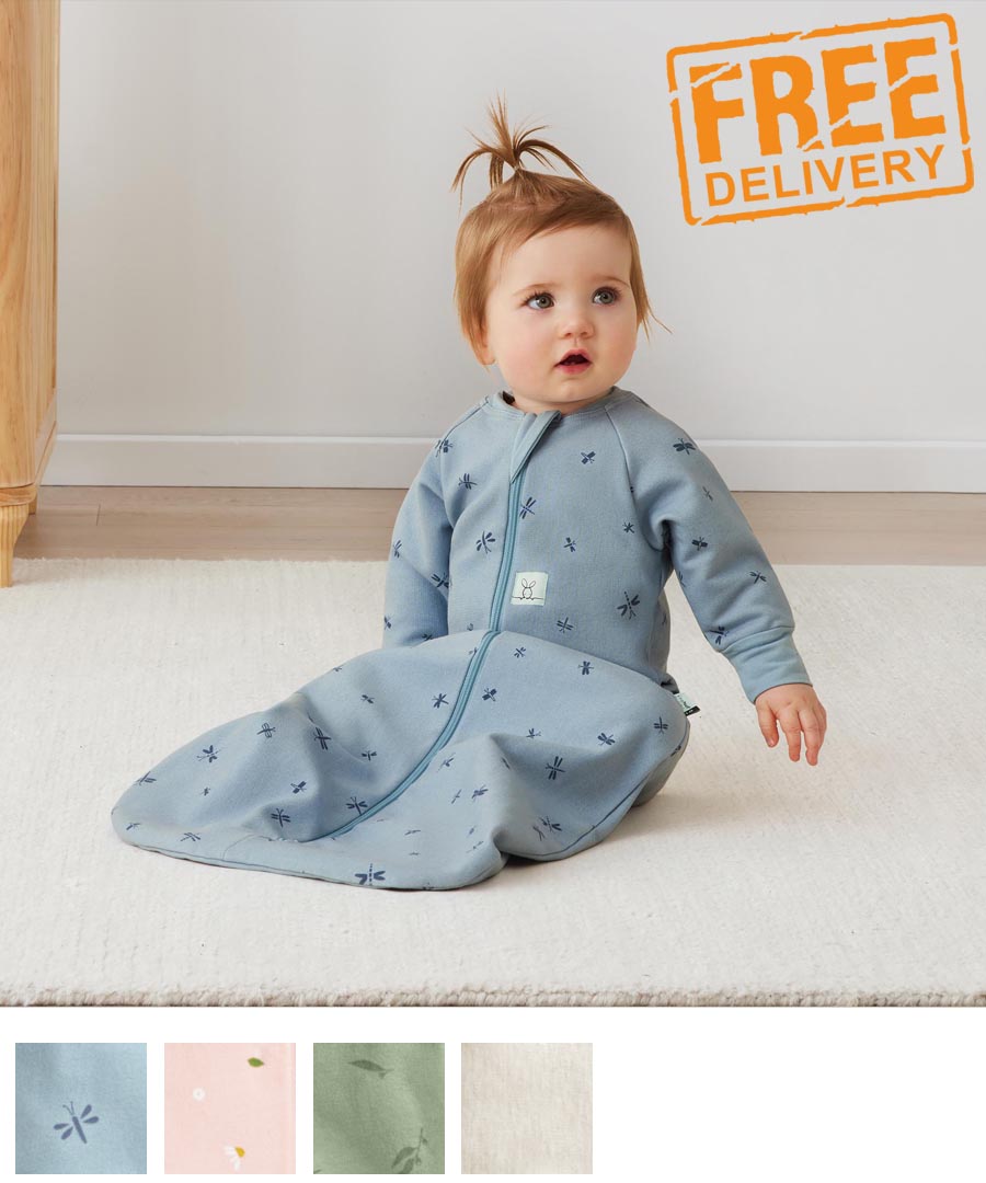 ergoPouch 1.0 TOG Cotton Jersey Sleeping Bag Sleeved