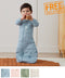 ergoPouch 2.5 TOG Cotton Jersey Sleeping Bag Sleeved