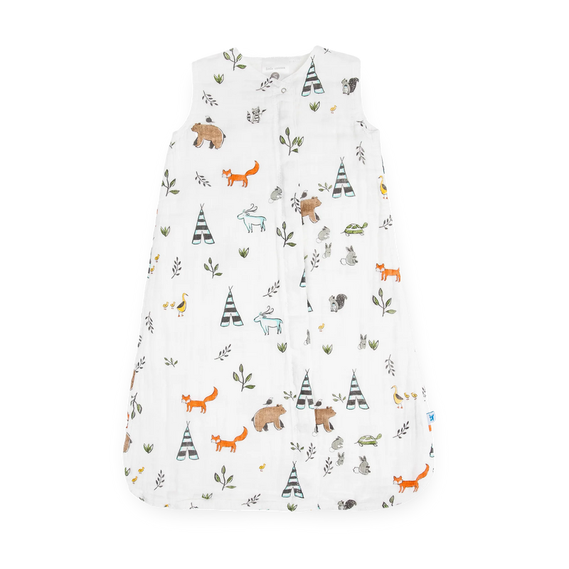 Little Unicorn 1.0 Tog Cotton Muslin Sleeping Bag