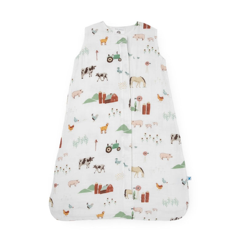 Little Unicorn 1.0 Tog Cotton Muslin Sleeping Bag