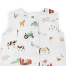 Little Unicorn 1.0 Tog Cotton Muslin Sleeping Bag