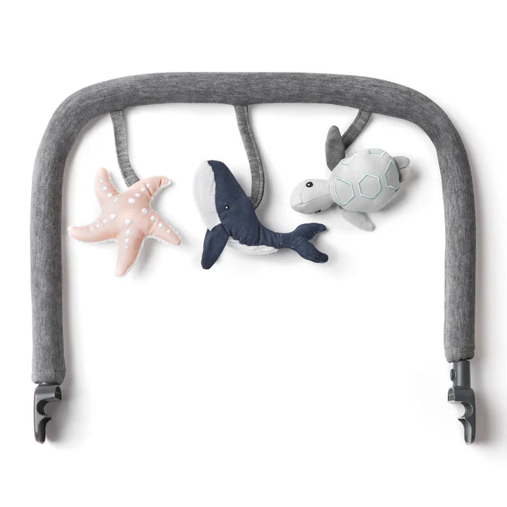 Ergobaby Evolve 3 in 1 Bouncer Ocean Toy Bar - More Colours Available