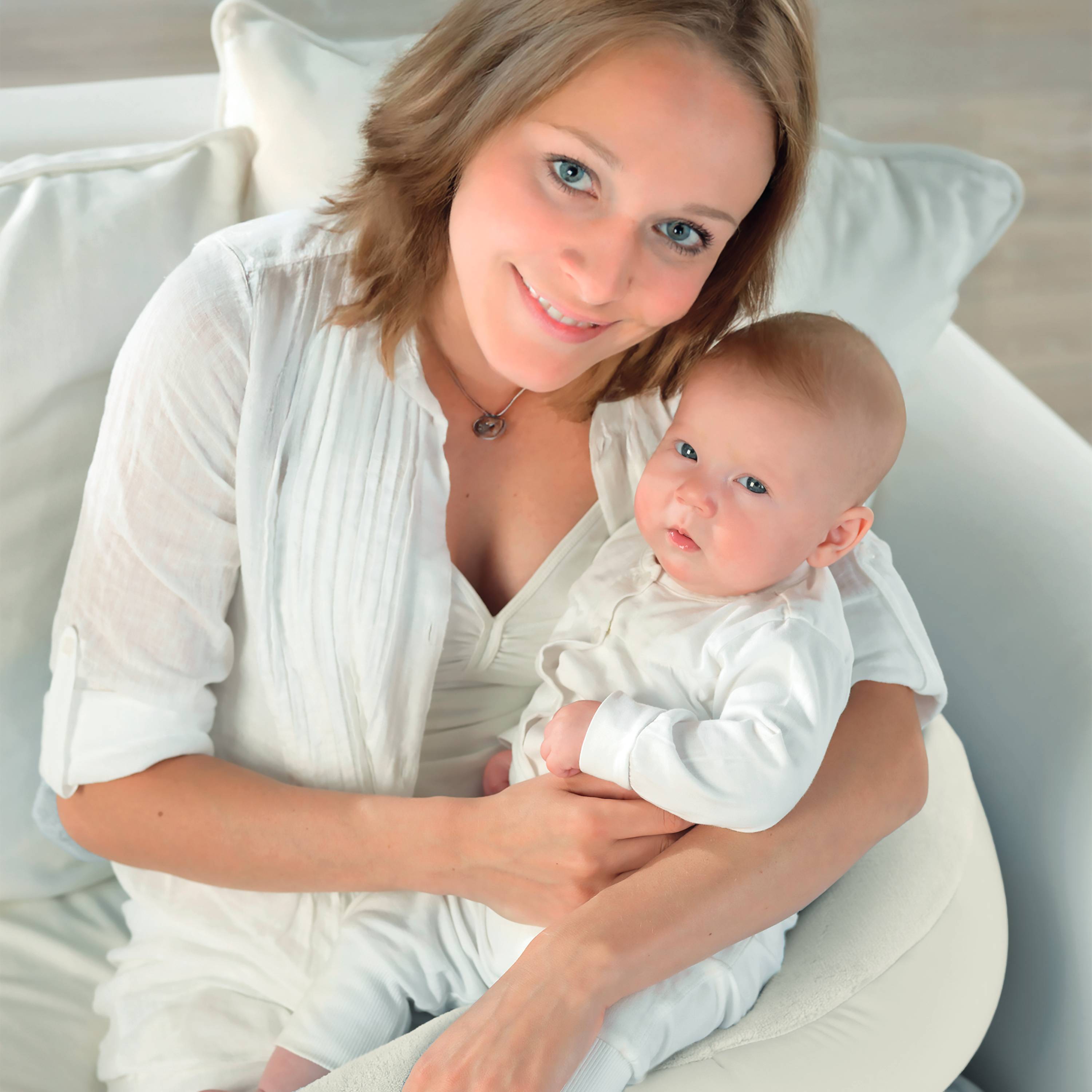 Theraline Plushy Moon Cuddle & Nursing Pillow  - More Colours Available