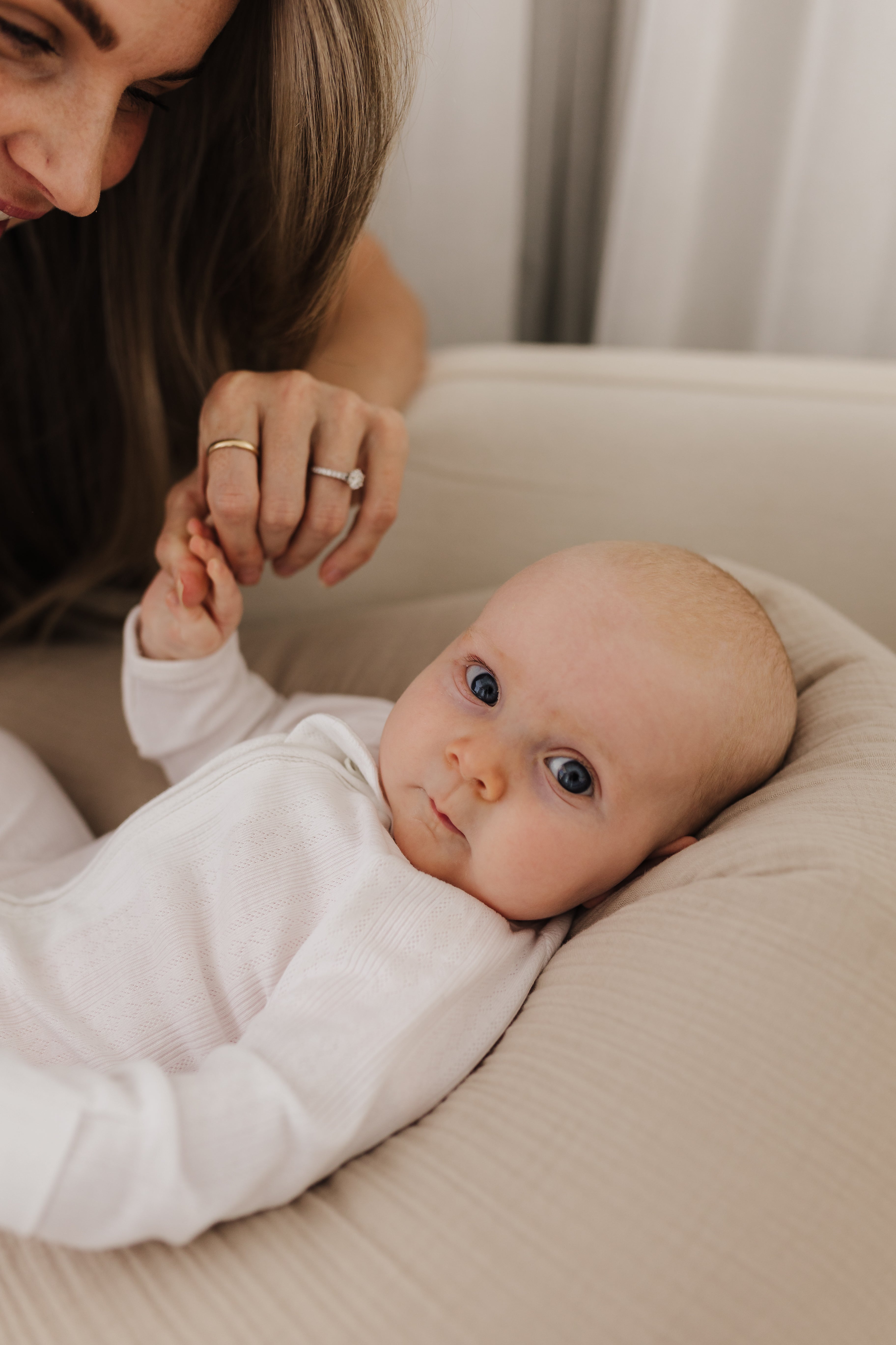 Theraline Muslin Maternity & Nursing Pillow - More Colours Available