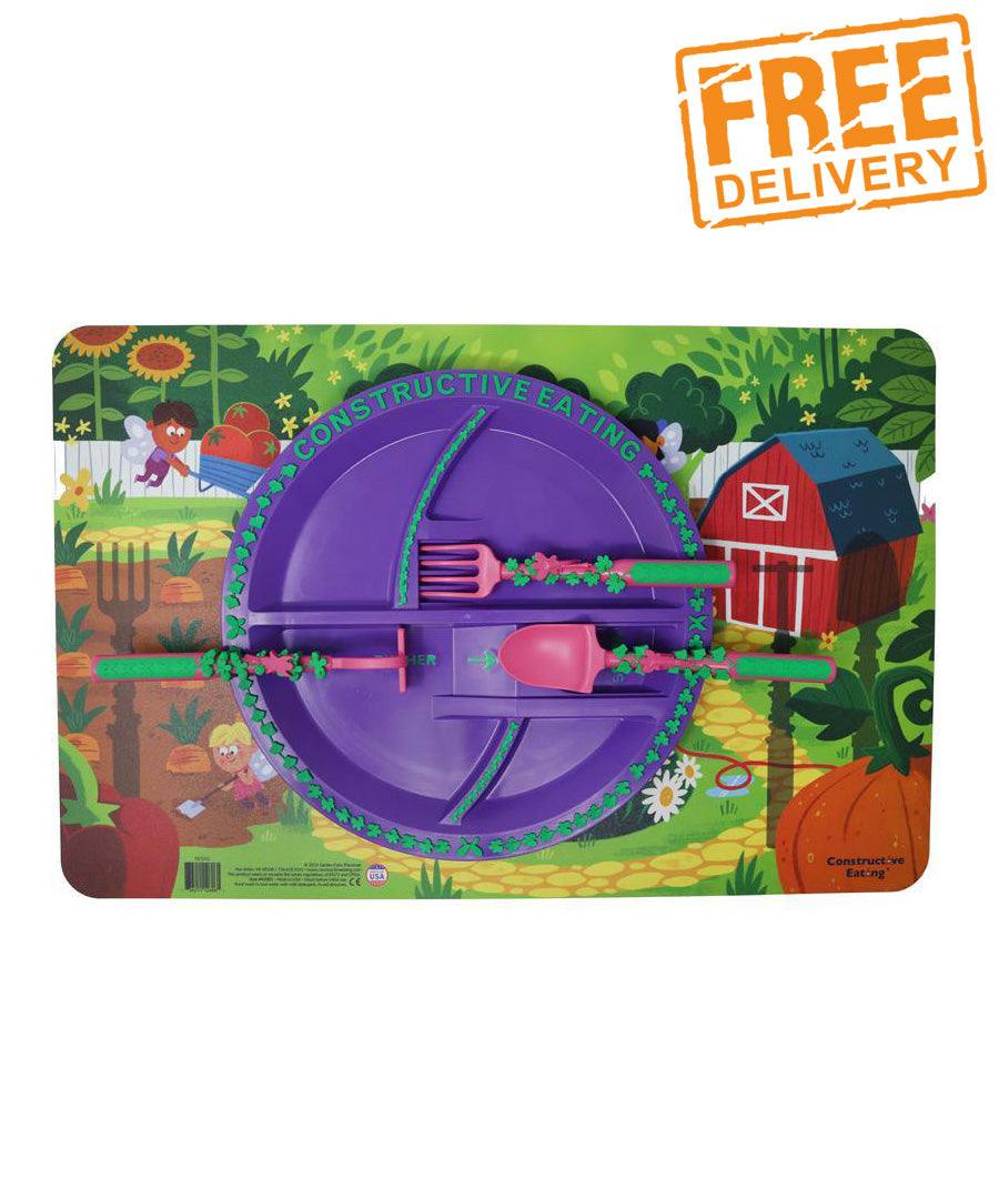 Constructive Eating Garden Fairy Set