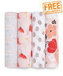 Aden + Anais Classic Swaddles 4 Pack - picked for you