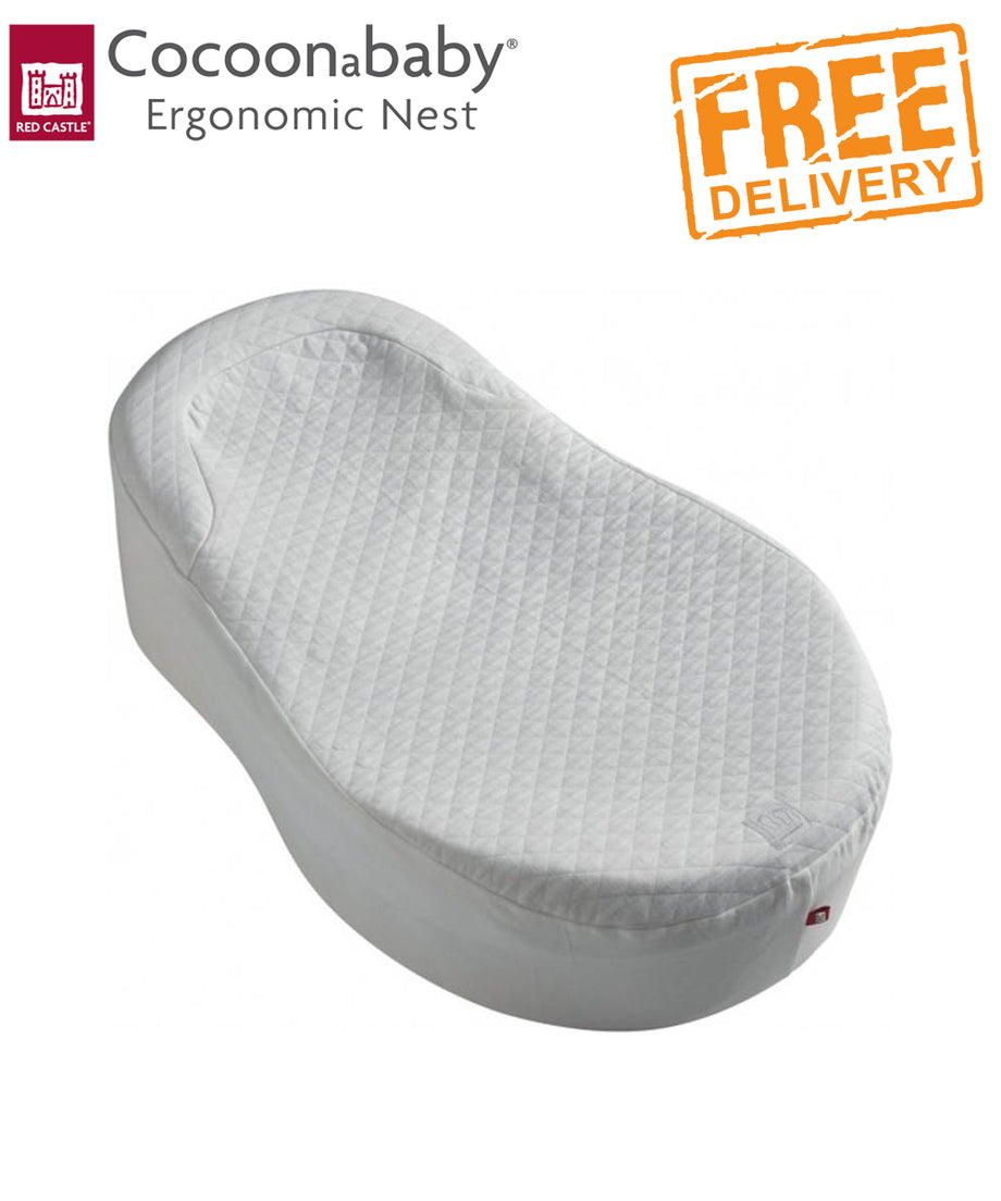 Cocoonababy Nest Fitted Sheet - White