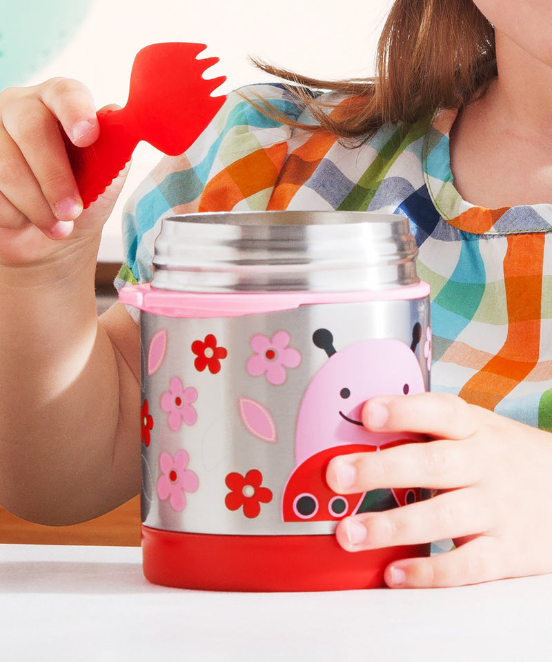 Skip Hop Zoo Insulated Food Jar Spork Various Designs