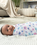 Aden + Anais Classic Swaddles 4 Pack - Trial Blooms