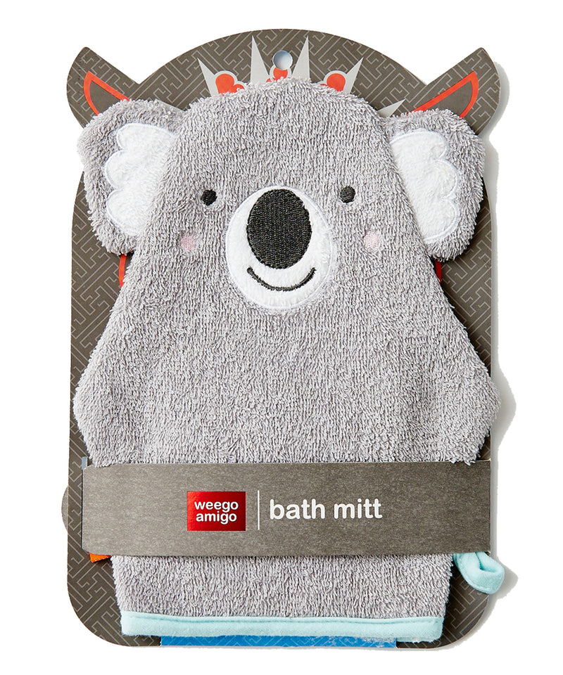 Weegoamigo Bath Mitt and Hooded Towel - Koala