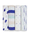 Aden + Anais Classic Swaddles 4 Pack - High Sea