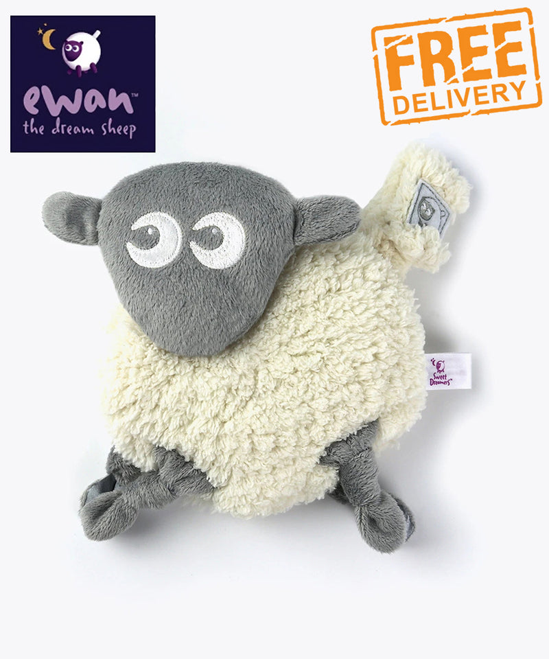 Ewan The Dream Sheep Snuggly Baby Comforter with Dummy Holder