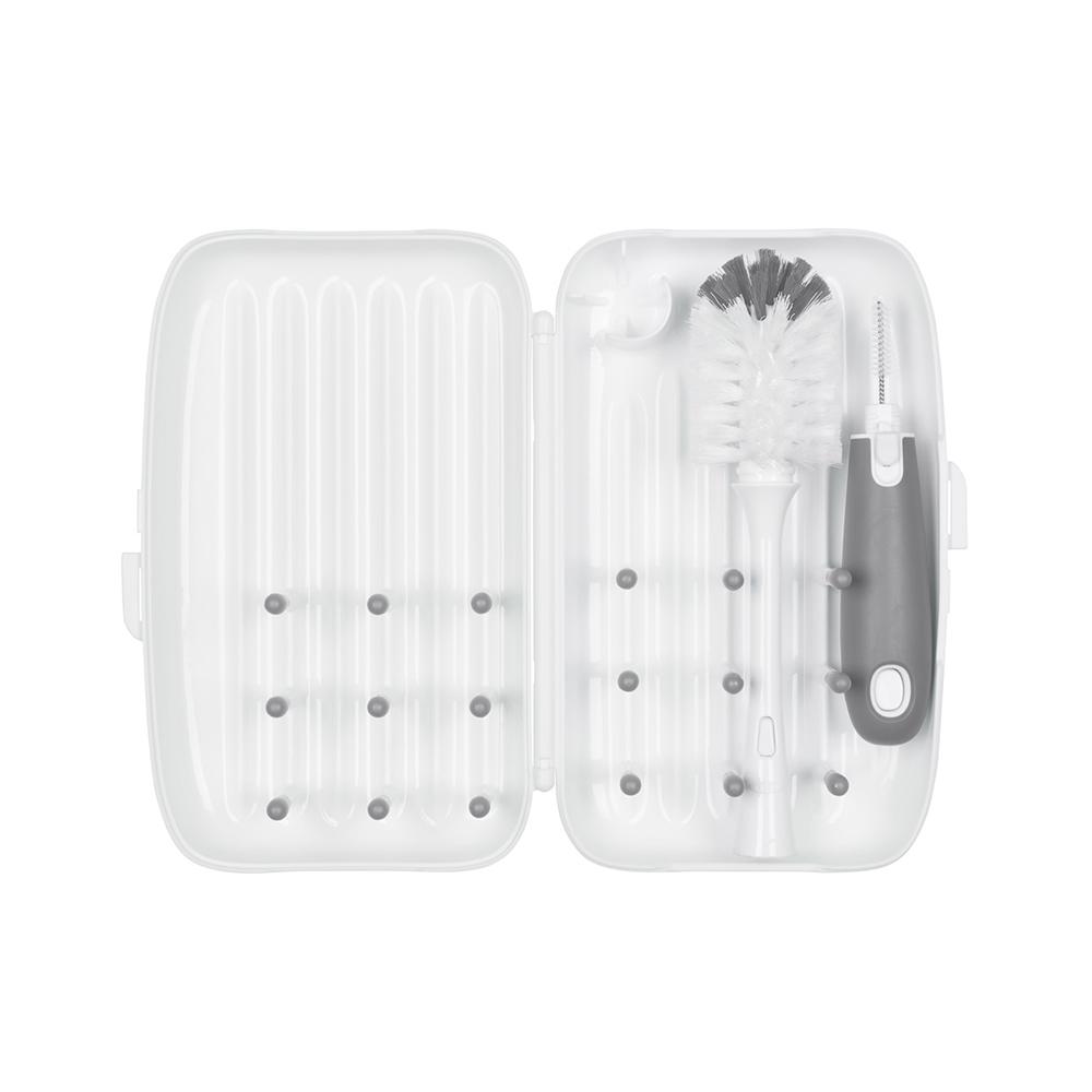 OXO TOT On the Go Drying Rack & Bottle Brush