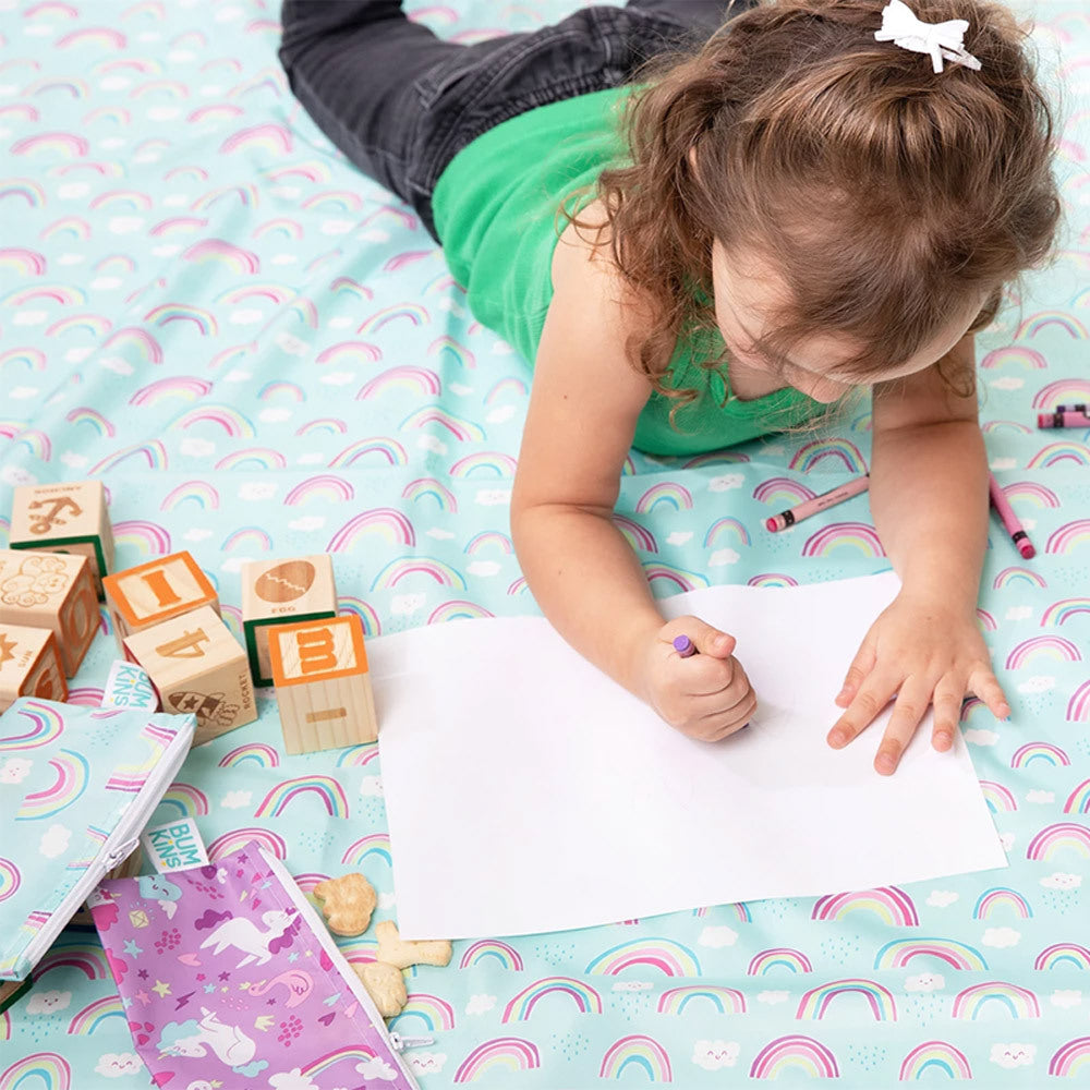 Bumkins Waterproof Splat Mat - Various Designs