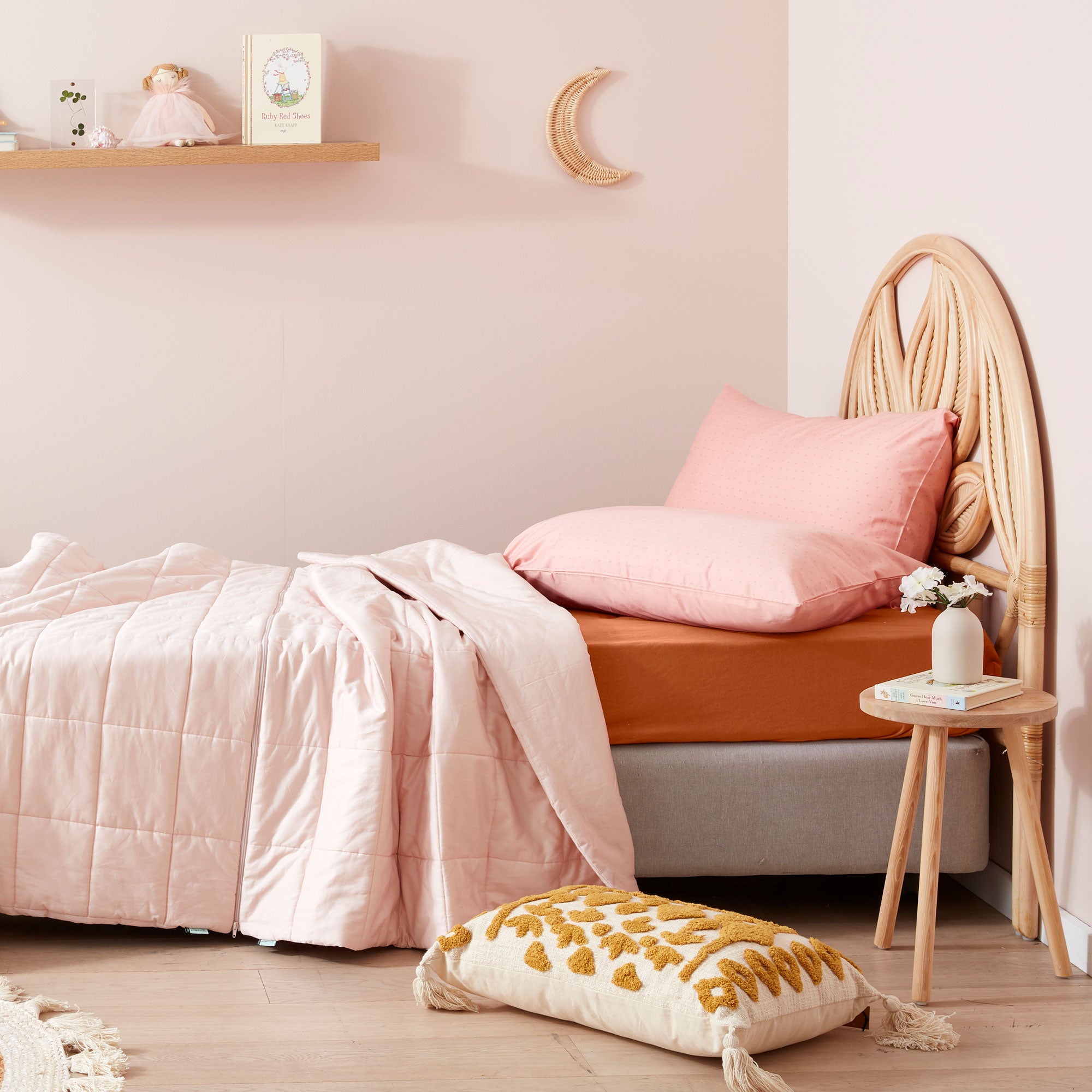 ergoPouch Organic Single Fitted Sheet - More Colours Available