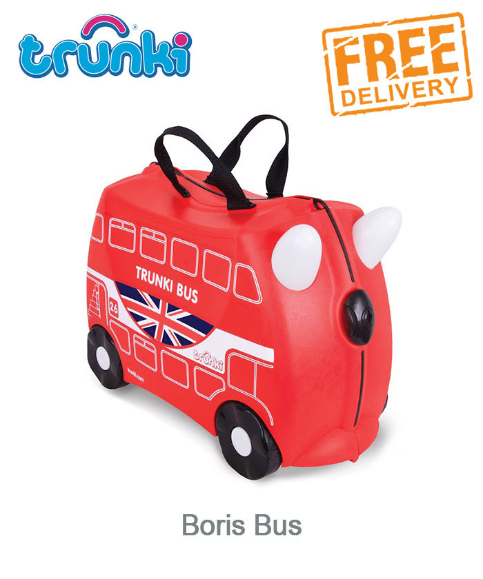 Trunki Ride-On Suitcase - Boris Bus